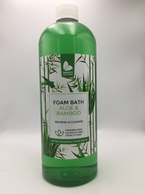 Beauty Factory - 1L Aloe & Bamboo Foam Bath