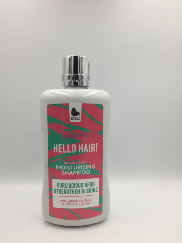 Hello Hair! Salon Grade - Curlicious Strengthen & Shine Shampoo 300ml