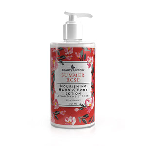 Beauty Factory Lux Summer Rose Hand & Body Lotion 300ml