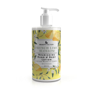 Beauty Factory Lux French Lime Blossom Hand & Body Lotion 300ml