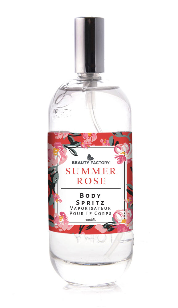 Beauty Factory Summer Rose Body Spritz 100ml