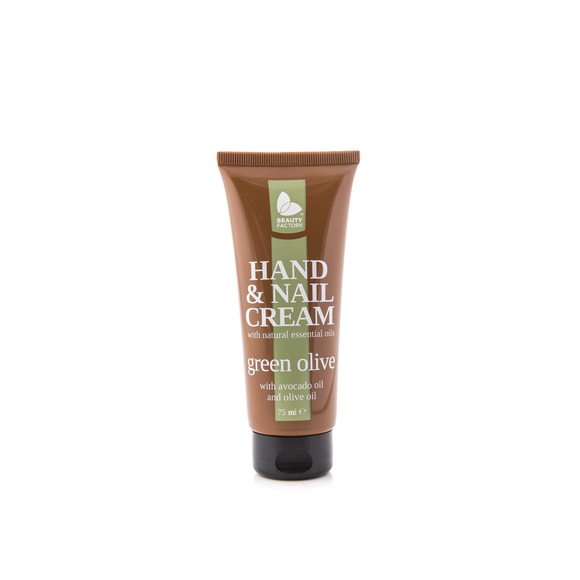 Essentials Green Olive Hand & Nail Cream 75ml