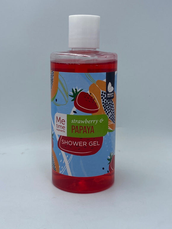 Beauty Factory - Strawberry & Papaya Shower Gel 300ml